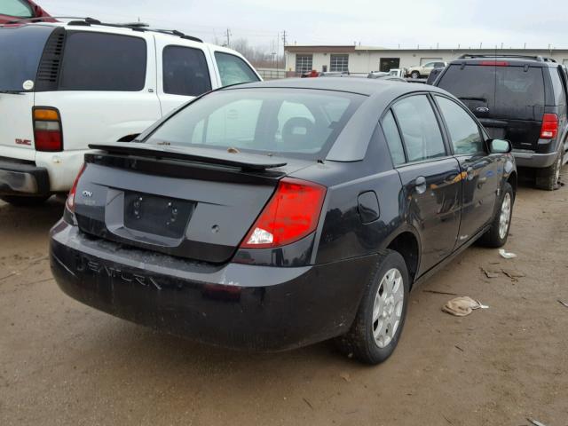 1G8AZ52F03Z119203 - 2003 SATURN ION LEVEL BLACK photo 4