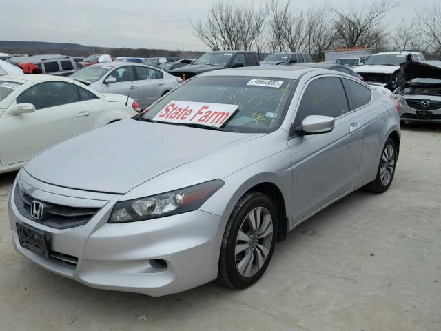 1HGCS1B84BA003949 - 2011 HONDA ACCORD EXL SILVER photo 2