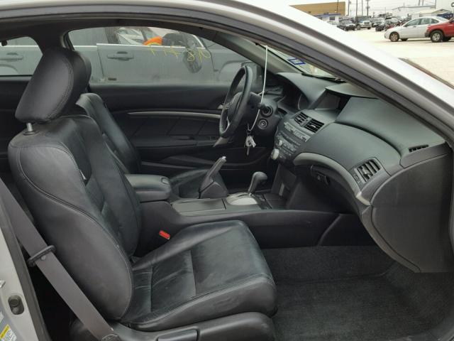 1HGCS1B84BA003949 - 2011 HONDA ACCORD EXL SILVER photo 5