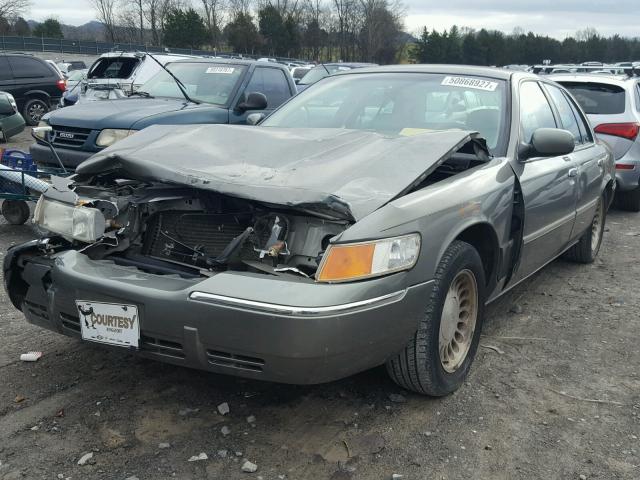 2MEFM75W9YX678102 - 2000 MERCURY GRAND MARQ GRAY photo 2