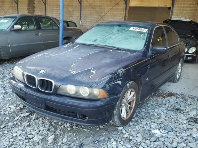 WBADT43473G028417 - 2003 BMW 525 I AUTO BLUE photo 2