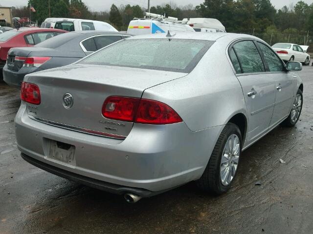 1G4HD57M39U144852 - 2009 BUICK LUCERNE CX SILVER photo 4