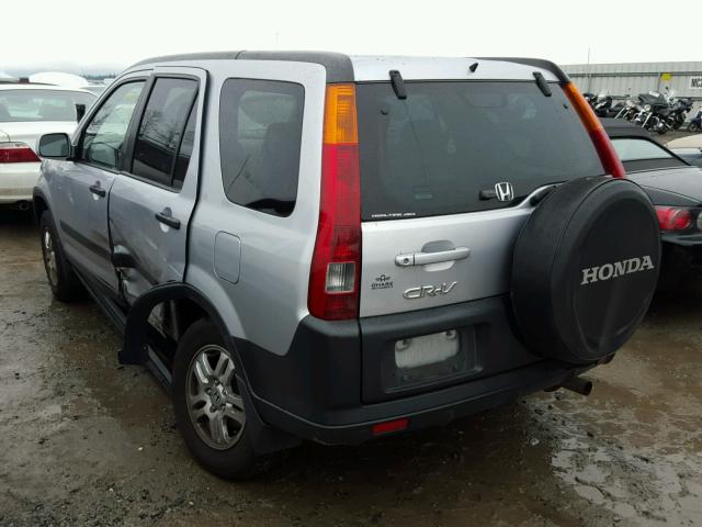 JHLRD78894C020673 - 2004 HONDA CR-V EX SILVER photo 3