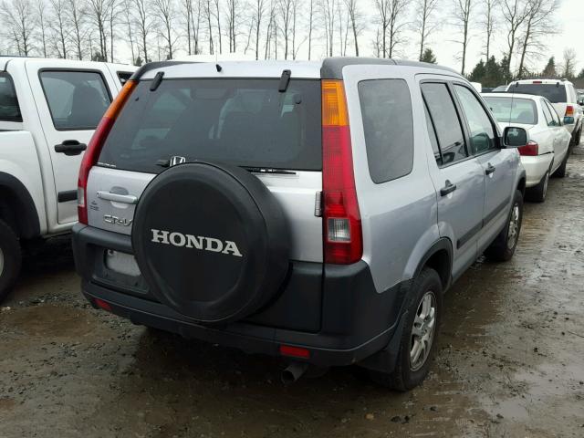 JHLRD78894C020673 - 2004 HONDA CR-V EX SILVER photo 4