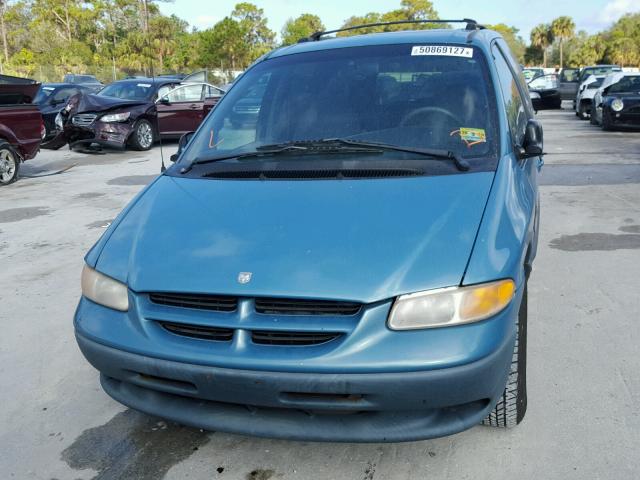 2B4GP44G8XR453045 - 1999 DODGE GRAND CARA BLUE photo 9