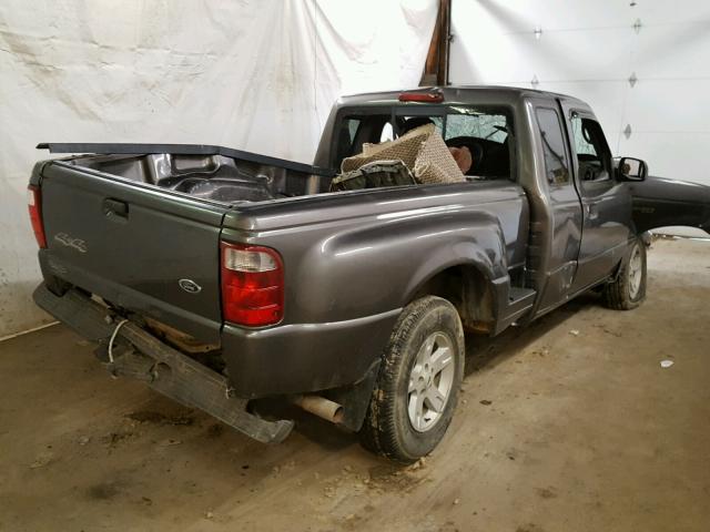 1FTZR15E84PA94469 - 2004 FORD RANGER SUP GRAY photo 4