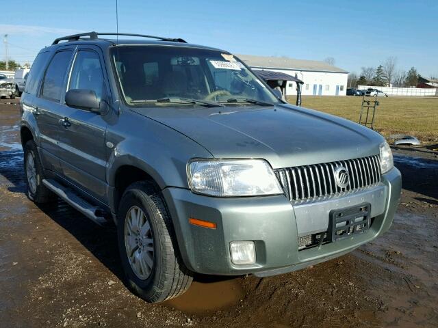 4M2YU56176KJ02830 - 2006 MERCURY MARINER GREEN photo 1