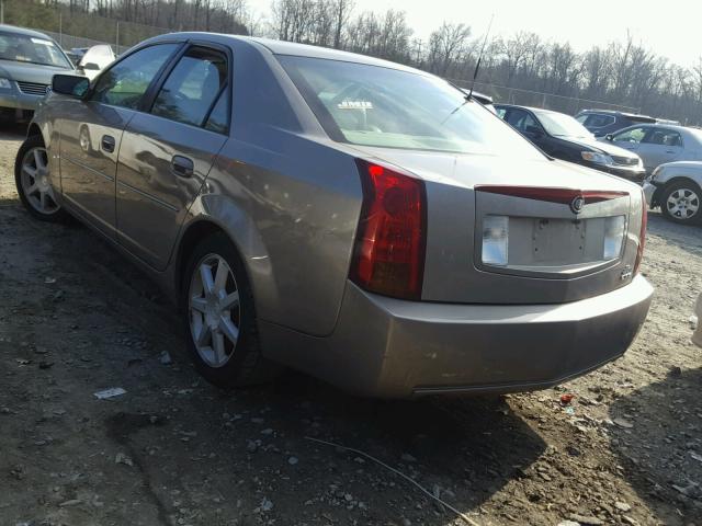 1G6DM577340177608 - 2004 CADILLAC CTS SILVER photo 3