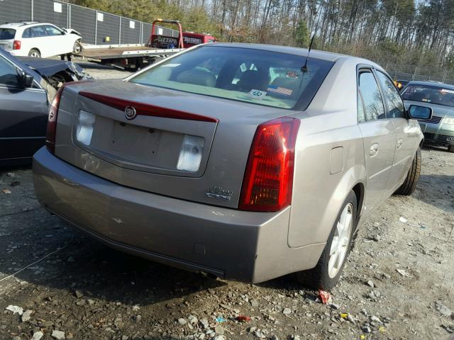 1G6DM577340177608 - 2004 CADILLAC CTS SILVER photo 4