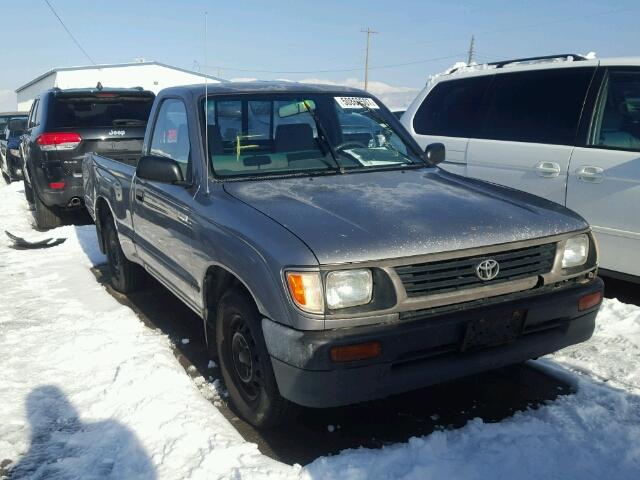 4TANL42N8TZ215117 - 1996 TOYOTA TACOMA GRAY photo 1