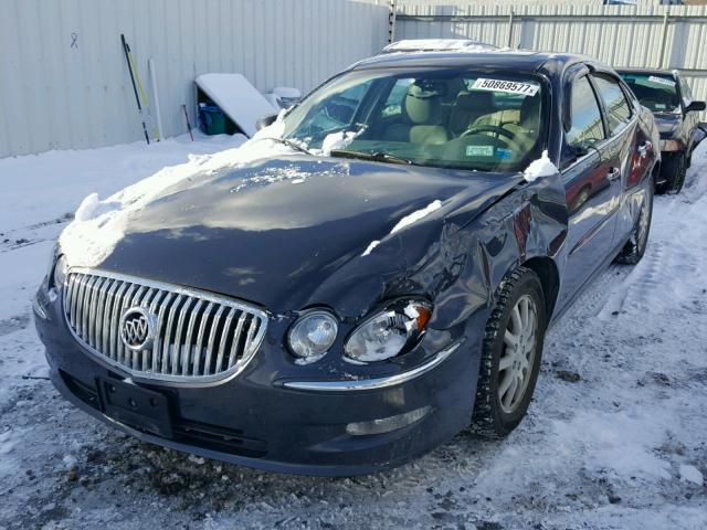 2G4WD582481137519 - 2008 BUICK LACROSSE C BLACK photo 2