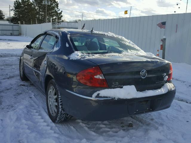 2G4WD582481137519 - 2008 BUICK LACROSSE C BLACK photo 3
