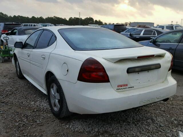 2G2WP552761141551 - 2006 PONTIAC GRAND PRIX WHITE photo 3