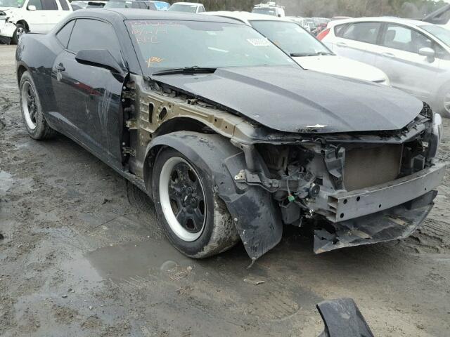 2G1FA1E37D9207392 - 2013 CHEVROLET CAMARO LS BLACK photo 1