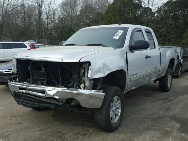 1GTR2VE71CZ149103 - 2012 GMC SIERRA K15 SILVER photo 2