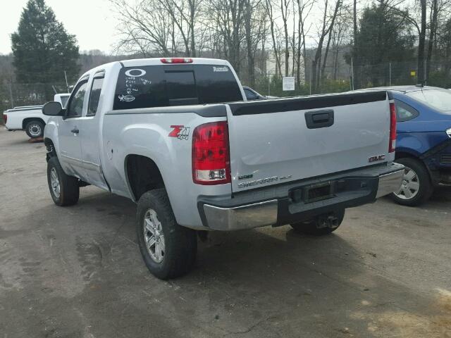 1GTR2VE71CZ149103 - 2012 GMC SIERRA K15 SILVER photo 3