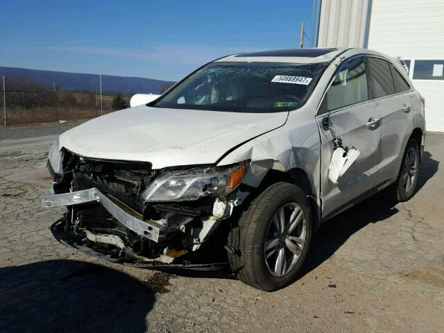 5J8TB4H30FL009805 - 2015 ACURA RDX BASE WHITE photo 2