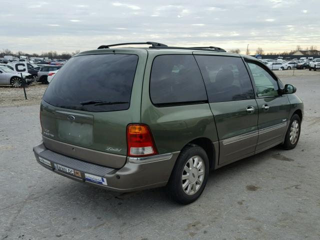 2FMDA584X2BA40232 - 2002 FORD WINDSTAR L GREEN photo 4