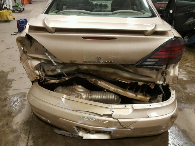 1G2NF52E84M603940 - 2004 PONTIAC GRAND AM S TAN photo 9