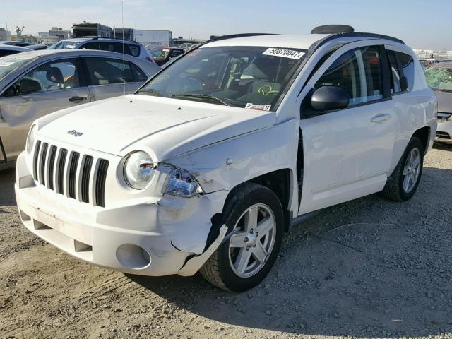 1J4NT4FB8AD554257 - 2010 JEEP COMPASS SP WHITE photo 2