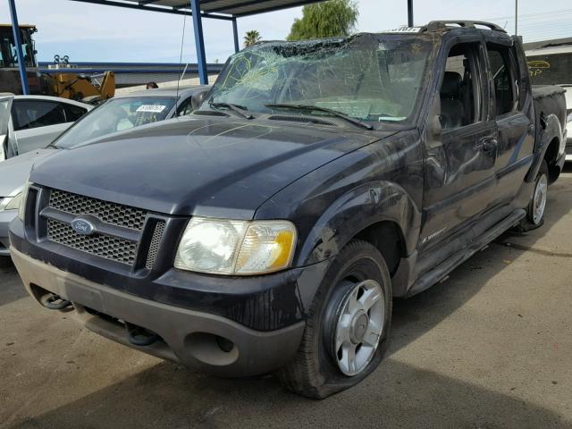 1FMZU67E01UA10517 - 2001 FORD EXPLORER S 蓝色 照片 2