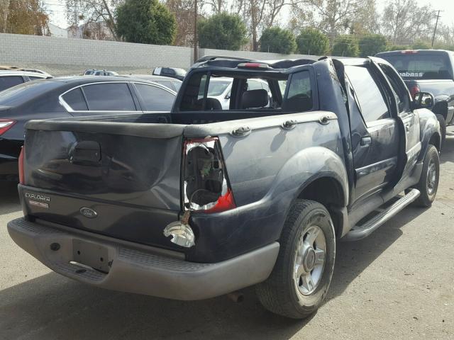 1FMZU67E01UA10517 - 2001 FORD EXPLORER S BLUE photo 4