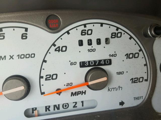 1FMZU67E01UA10517 - 2001 FORD EXPLORER S 蓝色 照片 8