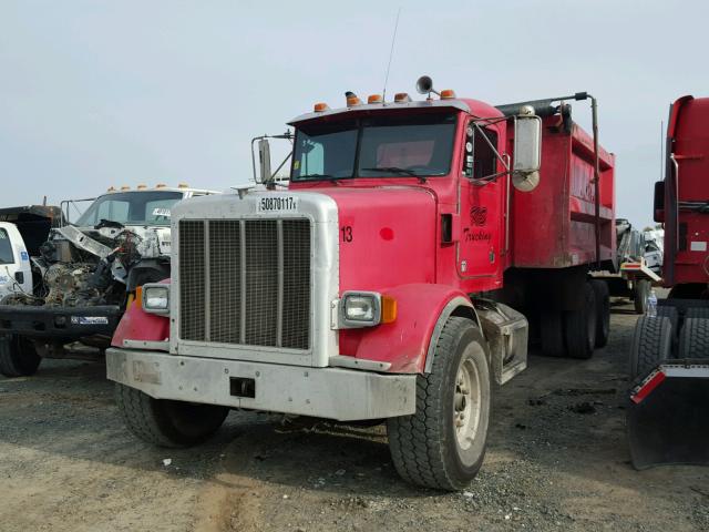 1XPAL70X7TD407097 - 1996 PETERBILT 357 RED photo 2