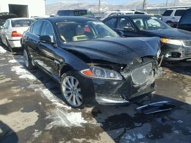 SAJWJ0EF7D8S86765 - 2013 JAGUAR XF BLACK photo 1