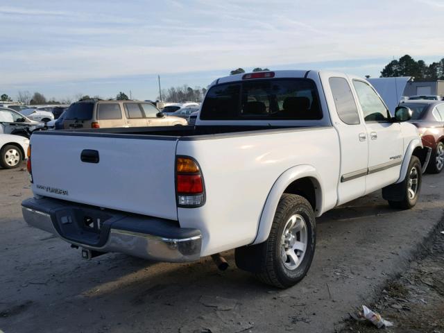 5TBRN34123S406420 - 2003 TOYOTA TUNDRA ACC WHITE photo 4