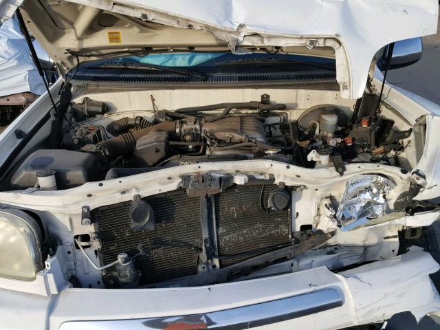 5TBRN34123S406420 - 2003 TOYOTA TUNDRA ACC WHITE photo 7