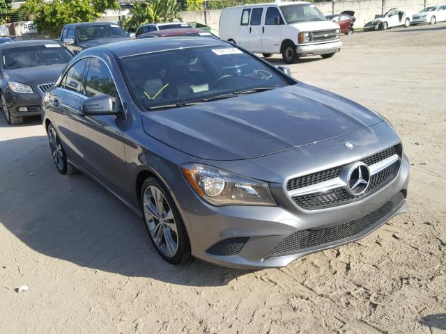 WDDSJ4EBXEN038844 - 2014 MERCEDES-BENZ CLA 250 GRAY photo 1