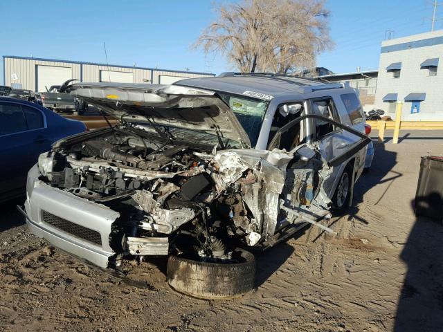 JTEBU5JR8B5046460 - 2011 TOYOTA 4RUNNER SR SILVER photo 2