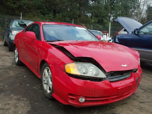 KMHHN65F43U099564 - 2003 HYUNDAI TIBURON GT RED photo 1