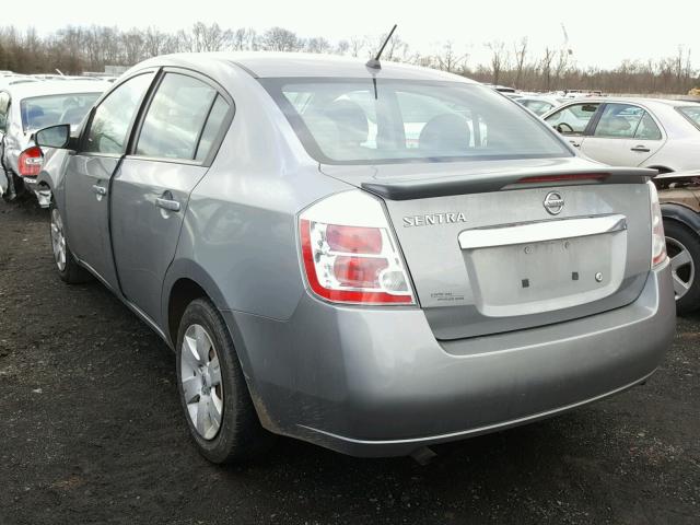 3N1AB6AP6CL711306 - 2012 NISSAN SENTRA 2.0 GRAY photo 3