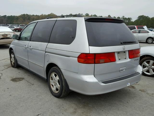 2HKRL18611H527160 - 2001 HONDA ODYSSEY EX SILVER photo 3