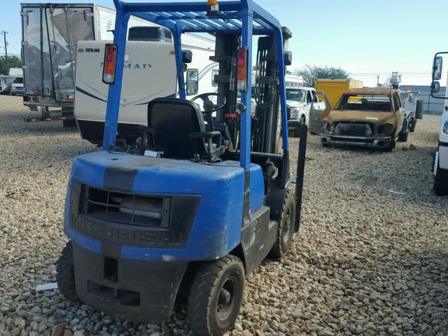 AF17B50537 - 1994 MITSUBISHI FORKLIFT BLUE photo 4