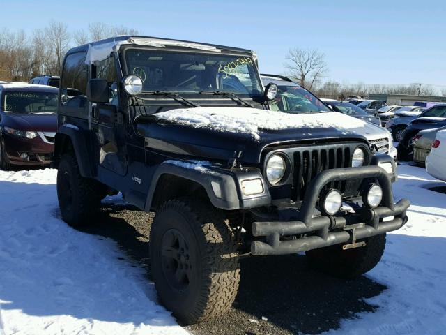 1J4FA49S36P722902 - 2006 JEEP WRANGLER / BLACK photo 1