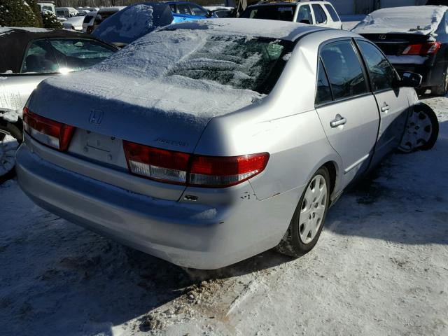 1HGCM66363A005242 - 2003 HONDA ACCORD LX SILVER photo 4