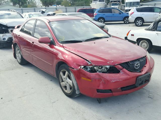 1YVFP80C335M21145 - 2003 MAZDA 6 I RED photo 1