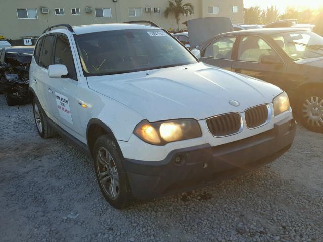 WBXPA93464WC33436 - 2004 BMW X3 3.0I WHITE photo 1