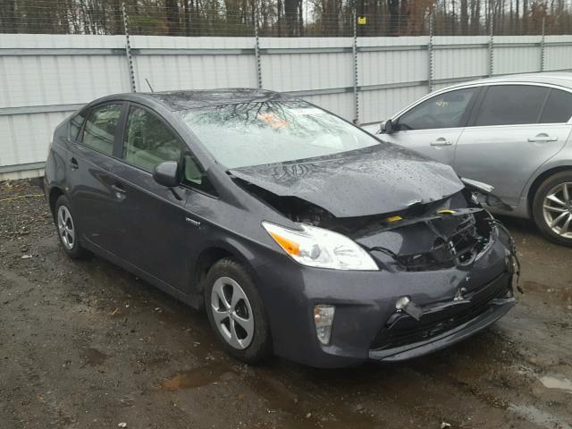 JTDKN3DU5C5481430 - 2012 TOYOTA PRIUS GRAY photo 1