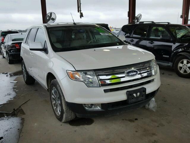 2FMDK48C89BA44403 - 2009 FORD EDGE SEL WHITE photo 1