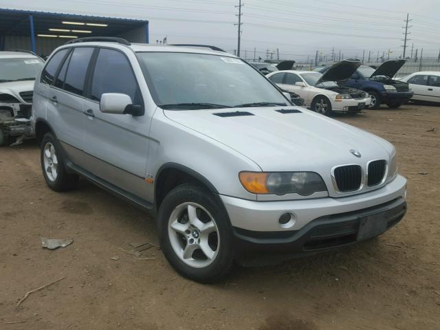 5UXFA53542LP53218 - 2002 BMW X5 3.0I SILVER photo 1