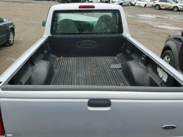 1FTYR10U12TA71520 - 2002 FORD RANGER SILVER photo 6