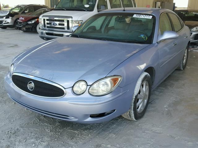 2G4WD532251322803 - 2005 BUICK LACROSSE C BLUE photo 2