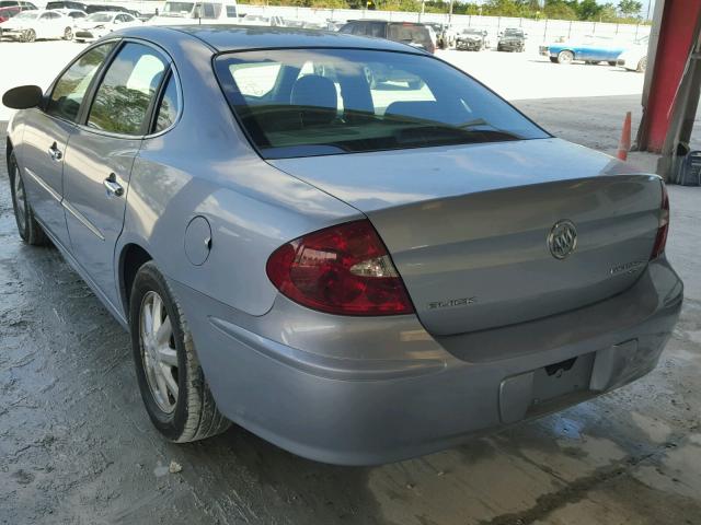 2G4WD532251322803 - 2005 BUICK LACROSSE C BLUE photo 3