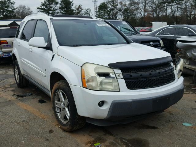 2CNDL63F866110401 - 2006 CHEVROLET EQUINOX LT WHITE photo 1