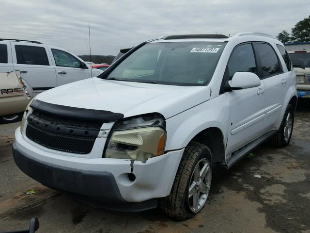 2CNDL63F866110401 - 2006 CHEVROLET EQUINOX LT WHITE photo 2