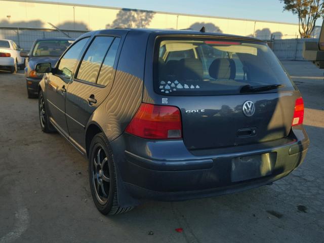 9BWFL61J064001328 - 2006 VOLKSWAGEN GOLF GL GRAY photo 3